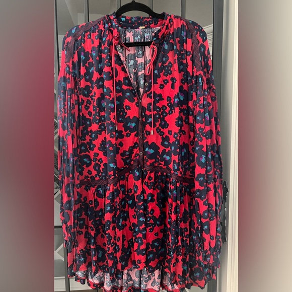 SOLD. Free People Mini Dress/Tunic Top - Picture 3 of 8